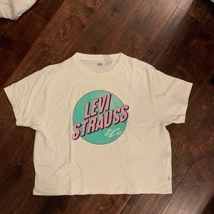 Cropped Levi Strauss Tee!